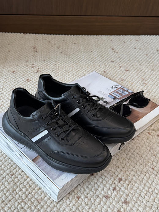 331-3 圆正限量 巨好穿 SC 26新款 商务休闲男鞋 一脚蹬男鞋 户外免系带男鞋 商品图14