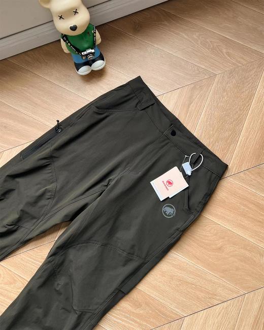 F0331116透气户外轻薄休闲小直筒立体剪裁软壳冲锋裤 商品图10