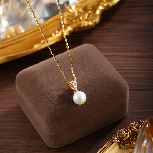 子佩集【时光确幸】银S925珍珠惜王妃套链项链【P3081】双色V三条2602 商品图3