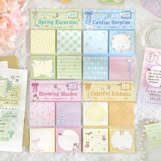 NOTE FOR莉莉安花园系列MINI便签套装 商品图2