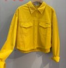 NC翻领双口袋长袖衬衫51231（黄）春季161012060321 商品缩略图1