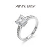 ShiningHouse[培育] 18k金钻石戒指 刻面形2克拉钻人工真钻人造钻石K金戒指设计感时尚钻石戒指悦己送礼臻选【此商品不支持7天无理由退货退款】预计3日发货 商品缩略图2
