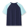 【MQD】童装男大童夏季新品儿童运动撞色设计圆领休闲百搭短袖T恤 商品缩略图5
