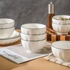 【春日焕新】灼瓷·奶白陶瓷餐具（瓷质厚实 釉面细腻 可蒸可烤可微波） 商品缩略图4