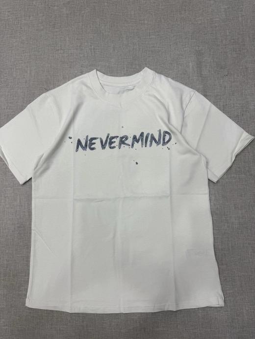 F033169春夏新品棉质雪花纹理美式印花宽松做旧水洗圆领短袖T恤 商品图11