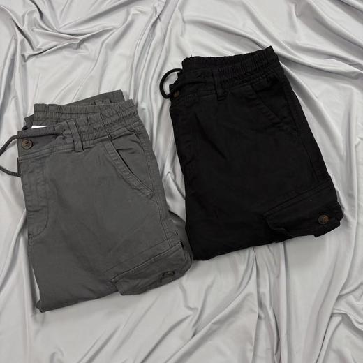 F0331113水洗做旧Vibe风美式复古收口工装裤长裤 商品图1