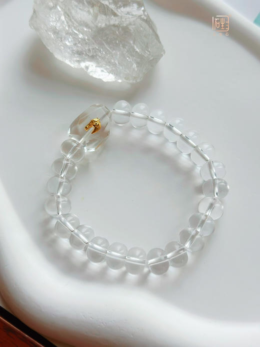 三生石.马语者 白水晶设计手链 商品图4