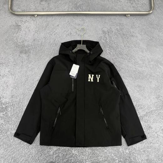 F033192春季新款时尚百搭防风防水情侣款连帽冲锋衣夹克外套 商品图2