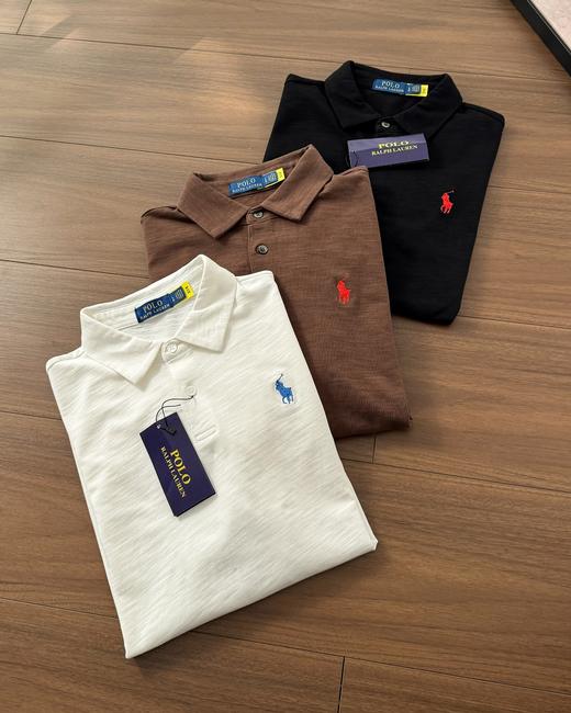 点此购买 拉夫劳伦夏季男士经典款弹力短袖Polo衫 md 343889 商品图14
