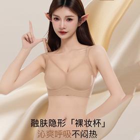 【雪梵莱 无痕果冻条提拉内衣】89元到手3件，无痕 无勒  轻薄柔软透气 无钢圈也能防下垂!饱满贴合不空杯 立显饱满胸型！#JW