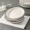 【春日焕新】灼瓷·奶白陶瓷餐具（瓷质厚实 釉面细腻 可蒸可烤可微波） 商品缩略图8