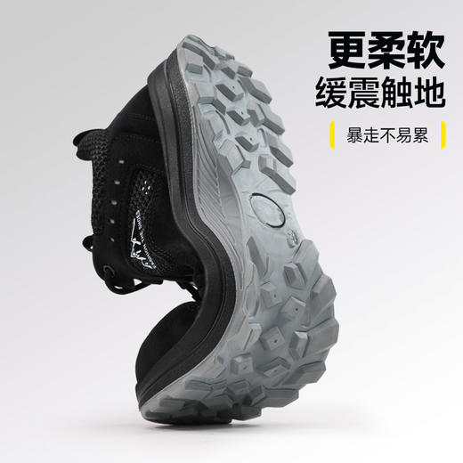 新款防静电无包头无中底实心双密度聚氨酯PU防静电款 商品图1