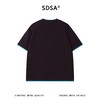 SDSA男装2026新款高贵轻奢潮牌撞色拼接假两件短袖T恤百搭时尚 商品缩略图4