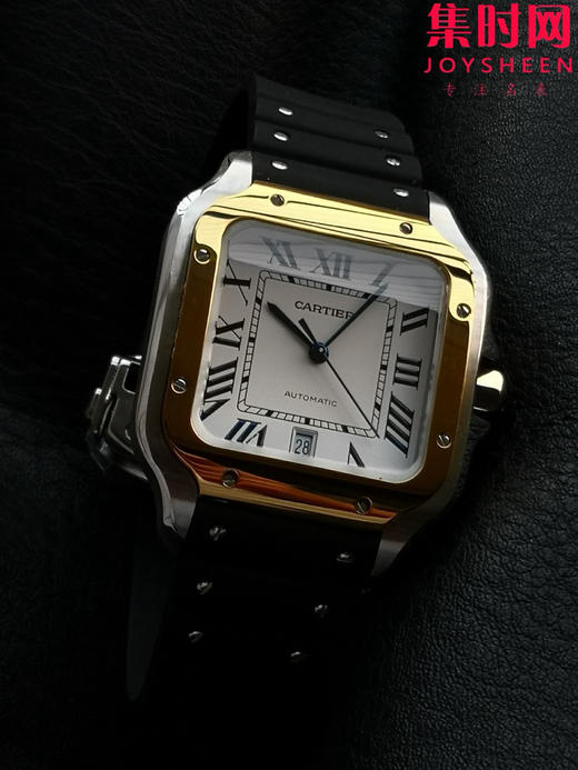 GF卡地亚山度士系列 山度士大号 间金款 男士腕表 绝对是绕不开的经典 表径39.8mm 商品图2