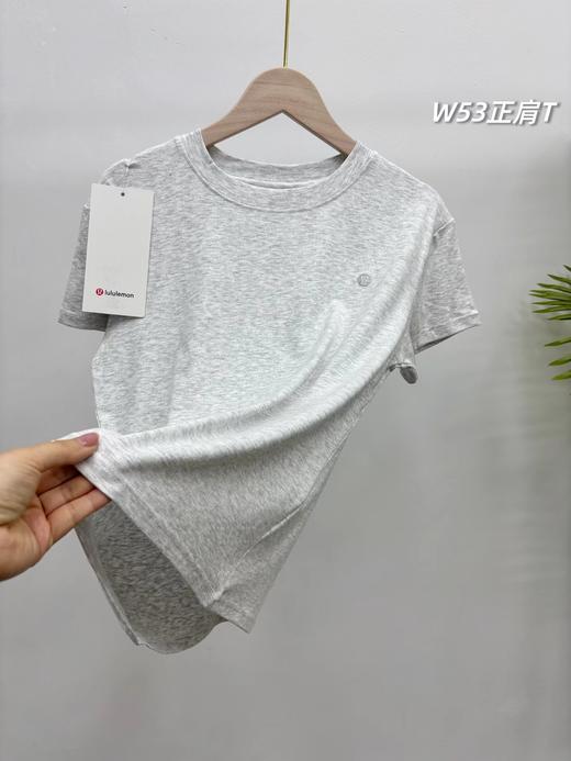 F033152一包3件装春夏季新款时尚百搭女士商务范正肩短袖T恤 商品图5