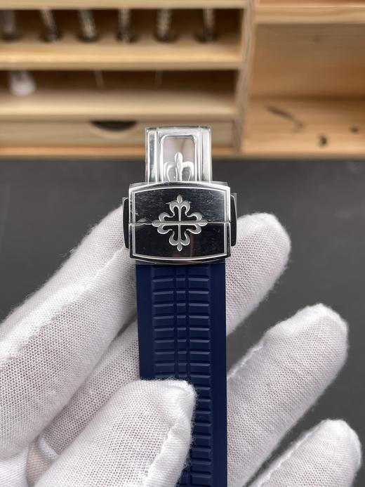 BBF 重磅表王 百达翡丽AQUANAUT 手雷系列5167顶配版本，媲美原版的副本，所有配件美互换原版，Cal.324 S C开模机芯，精雕细刻夹板字体，加粗日历字体。全网薄厚度8.2mm❗️❗️ 商品图4