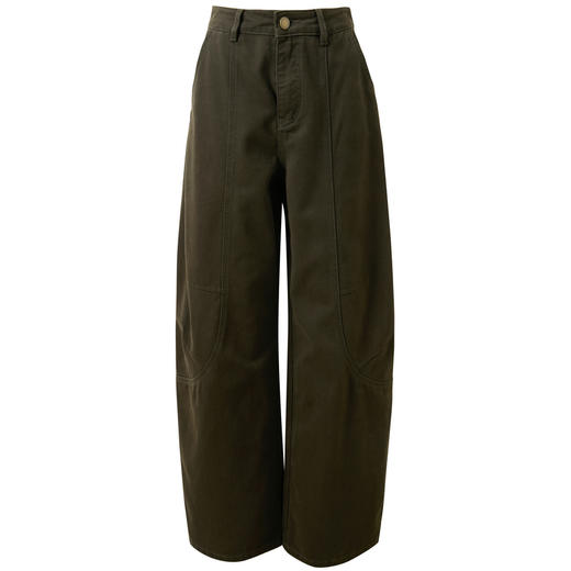 【100棉】三彩独醒2026夏季新款休闲牛仔裤宽松阔腿裤长裤F 商品图4