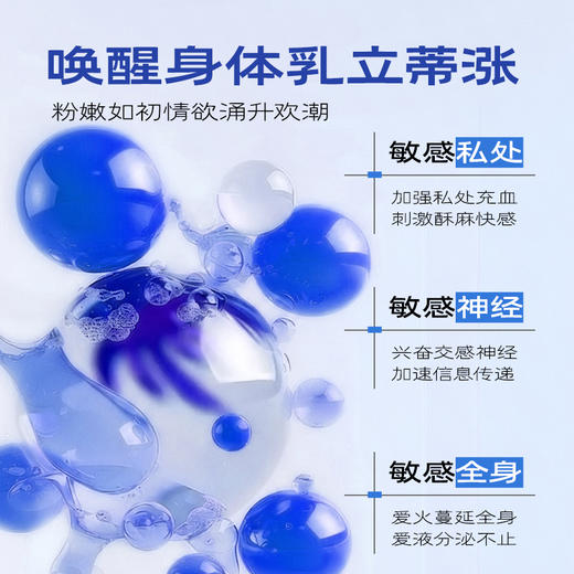 【提升私处敏感度】Interest 女用快感增强高潮液 （3瓶共6粒胶囊）0.6g/粒*2粒/瓶*3瓶/盒 商品图2
