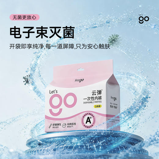 【全自动化无菌级】Freego「云弹」A类女士一次性内裤 商品图5