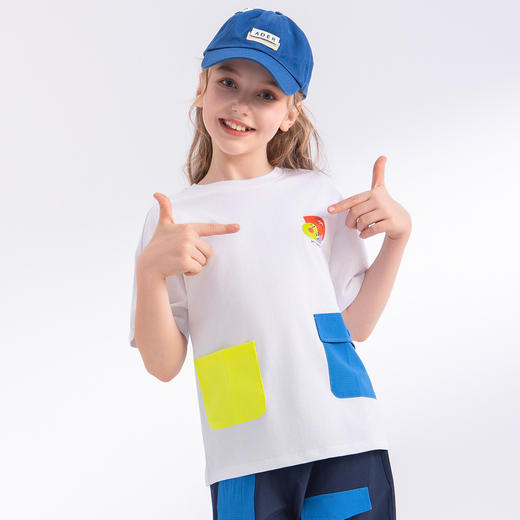 【MQD】夏季男女童时尚短袖T恤 商品图1