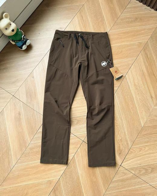 F0331115户外防风防泼水防刮耐磨立体剪裁软壳长裤 商品图9