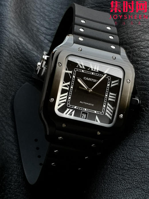 GF卡地亚山度士系列 山度士大号 黑武士 方形男士腕表 绝对是绕不开的经典 表径39.8mm 商品图2