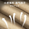 艾草藤席冰丝凉席 古藤席子家用可折叠草席夏季空调席三件套 商品缩略图3