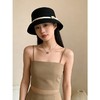 赫本风！优雅蝴蝶结针织渔夫帽！2026女春夏季透气遮阳灯罩式防晒帽显脸小 商品缩略图2