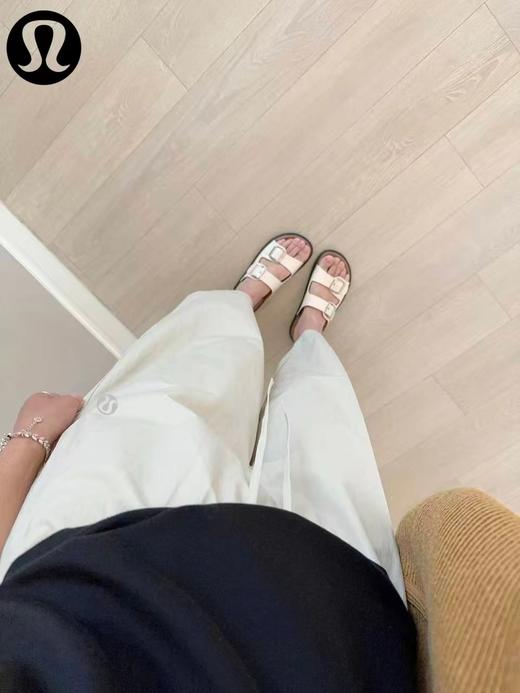 F033158夏季新款宽松透气百搭小个子九分休闲直筒裤子长裤 商品图12