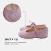 【云优选】little winkaa童鞋2026新款女烫钻爱心T字带蝴蝶结软底芭蕾舞蹈鞋 商品缩略图1