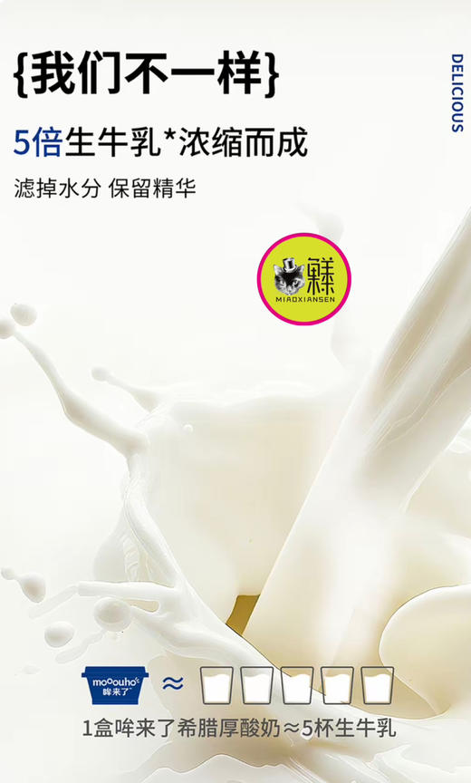 新疆天山希腊厚酸奶（原味）低温冷萃干噎酸奶奶酪🤩3罐 商品图3