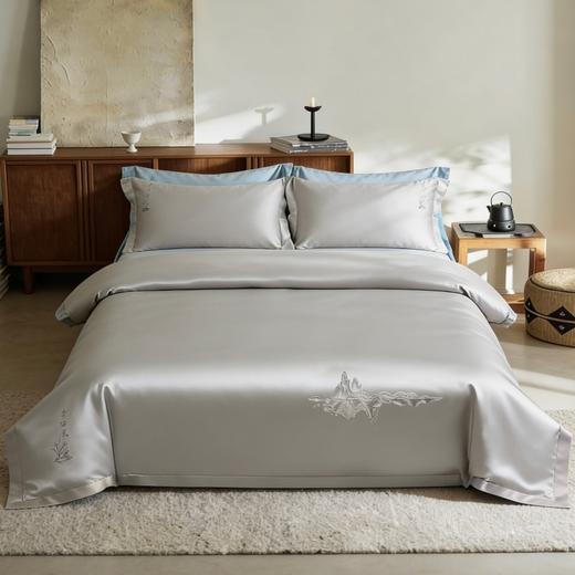 战时清仓！品牌源头工厂直发，实实在在的纯棉床品，「60支贡缎/磨毛款 / 母婴A类双层纱」款四件套可选，柔软透气、四季可用，12种高定花色，又美又舒服！（预售4月12日发货） 商品图2