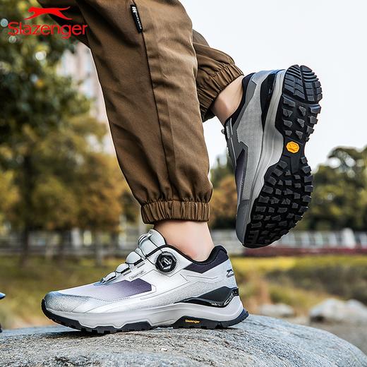 史莱辛格Slazenger 英国百年品牌 CT-驰风2.0 免系鞋带 登山徒步户外鞋 W19 商品图7