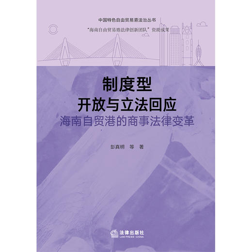 制度型开放与立法回应：海南自贸港的商事法律变革  彭真明等著  法律出版社 商品图1