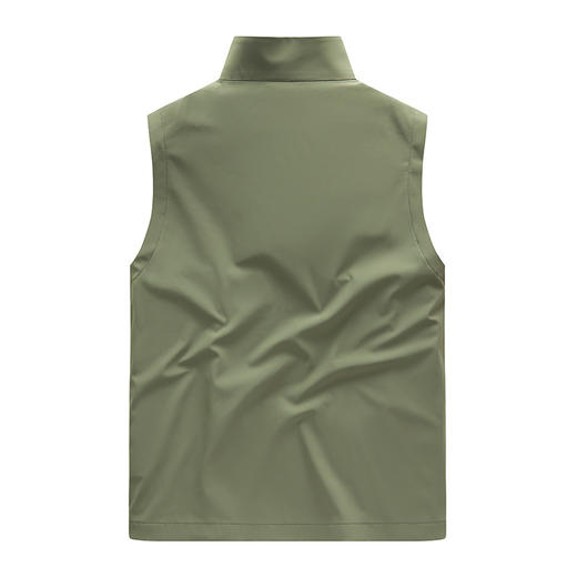 2026新款户外立领马甲春秋透气防水防风外套钓鱼骑行休闲男士背心 商品图3