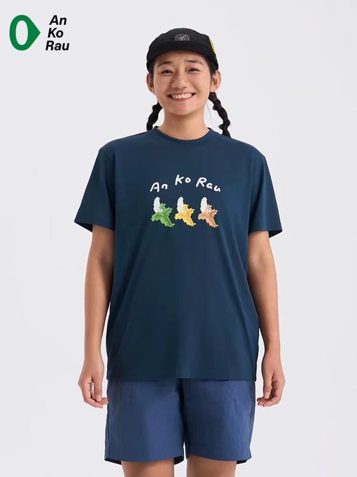 F033173春夏新品情侣款休闲时尚日常百搭全棉圆领短袖T恤 商品图4