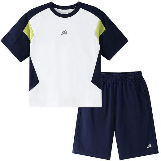 男童圆领短袖套装夏季新款安奈儿童装EB621692 商品图5