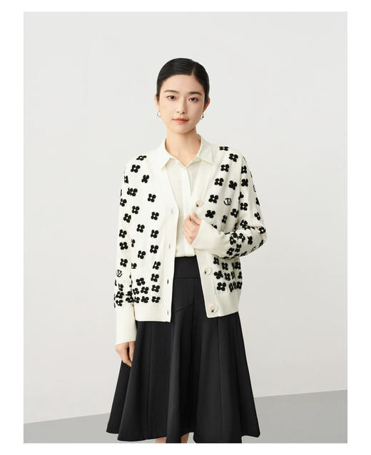 【中庭展卖商品】玖姿JZ女装针织衫JWEC30608 商品图2