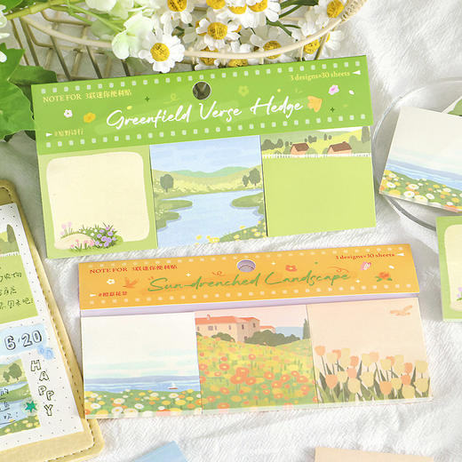 NOTE FOR只有花知道系列迷你便利贴套装 商品图1