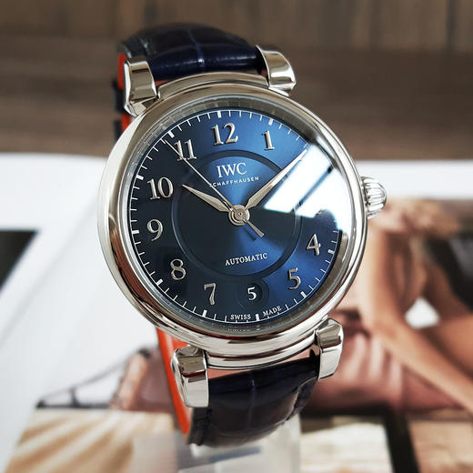 【95新】IWC 万国IW458312自动机械机芯日期显示36MM（女款）达文西系列精钢290126NJS10 商品图3