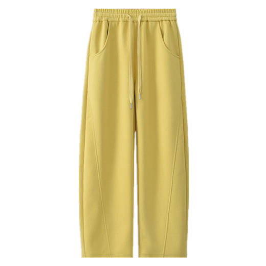 百媚生 春夏休闲运动裤高腰宽松香蕉卫裤QW01 商品图4