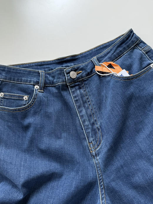 【秒杀价已调 直接拍】之禾 土壤牛仔 九分 直筒裤［有弹力哦］ 商品图12