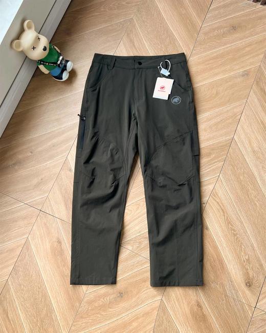 F0331116透气户外轻薄休闲小直筒立体剪裁软壳冲锋裤 商品图9