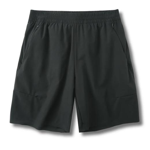 F0331122冷感凉爽夏季薄款速干压胶跑步运动松紧腰男士休闲短裤 商品图13