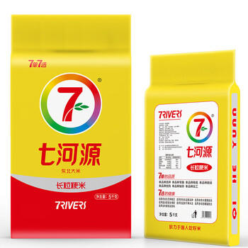 七河源长粒香米5kg/10斤 地标 东北大米粳米真空包装 一级粳米 /粮油调味 /米 /长粒香米 商品图7