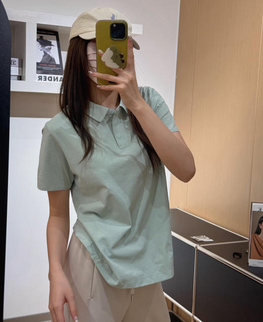 点此购买 可隆夏季男女款SECO3.0空气面料短袖POLO衫 bk 343825 商品图9