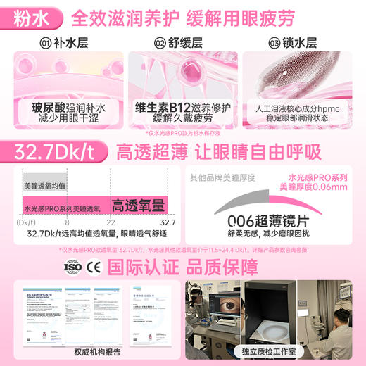 Kilala可啦啦迪士尼系列水光感【大直径】玻尿酸美瞳日抛女10片装彩色隐形眼镜 商品图7