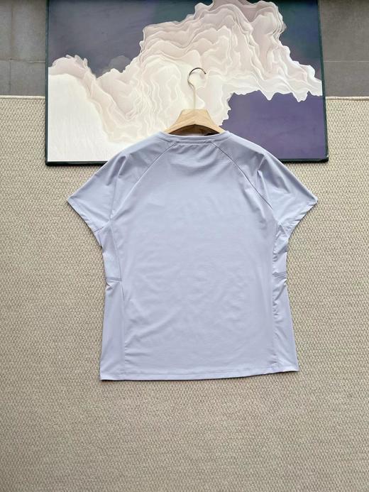 F033150春夏季新款日常搭配运动休闲马卡龙色系立体亲肤拼接剪裁户外T恤 商品图6