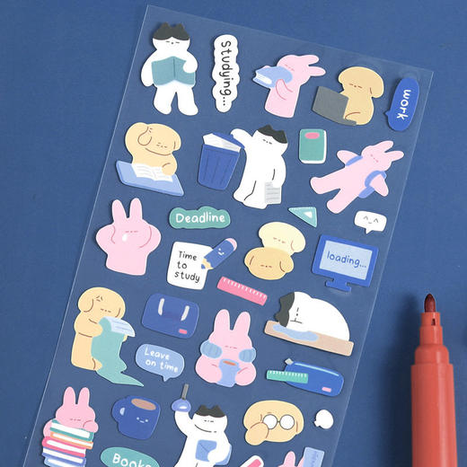 NOTE FOR和我一起吧系列合成纸贴纸 商品图2