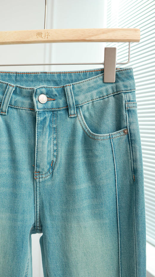 舒弹塑性|侧骨线设计微喇裤 商品图2